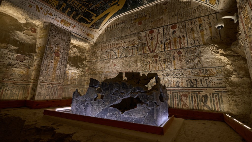 Diorama starożytnego Egiptu
